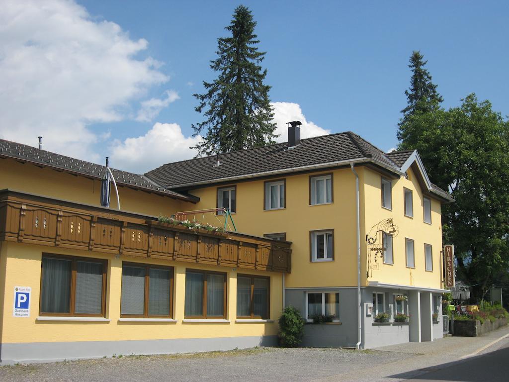 Hotel Gasthof Hirschen Langenegg Exterior foto